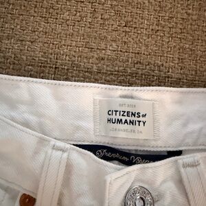 Citizens of Humanity Classic White Denim